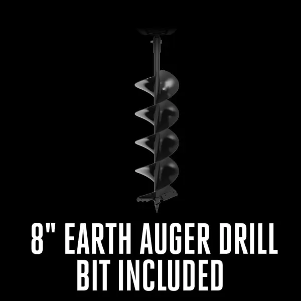 EGO EG0800 8-Inch 56-Volt Lithium-ion Cordless Earth Auger with Ergonomic Handle Design and Anti-Kickback System, Battery and Charger Not Included