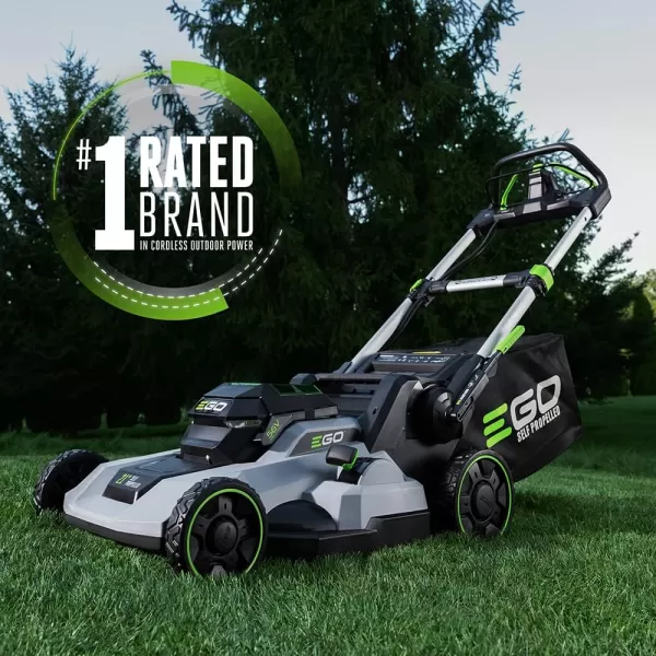 EGO POWER+ LM2110 21-Inch 56-Volt Cordless Brushless Push Lawn Mower, Battery and Charger not Included, Black