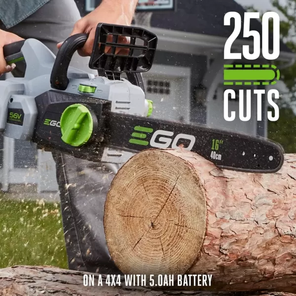 EGO Power+ CS1400 14-Inch 56-Volt Lithium-Ion Cordless Chainsaw - Battery and Charger Not Included / G1)