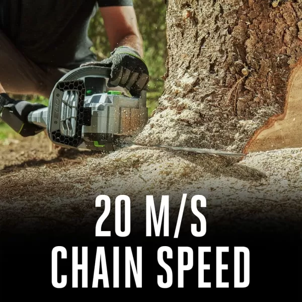 EGO Power+ CS1613 16-Inch 56-Volt Lithium-ion Cordless Chainsaw with 4.0Ah battery and charger included