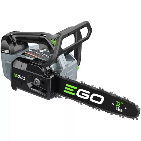 EGO Power+ CSX3000 12-Inch 56-Volt Lithium-ion Cordless Commercial Series Top-Handle Chain Saw Bare Tool - Battery and Charger Not Included, Black)