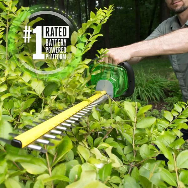 EGO Power+ HT2501 25-Inch 56-Volt Cordless Hedge Trimmer Kit with 2.5Ah Battery and Charger Included