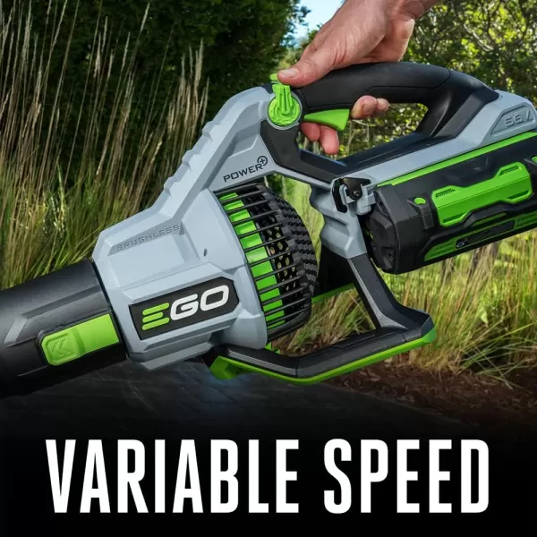 EGO Power+ LB6003 600 CFM Variable-Speed 56-Volt Cordless Leaf Blower 7.5Ah Battery and Charger Included