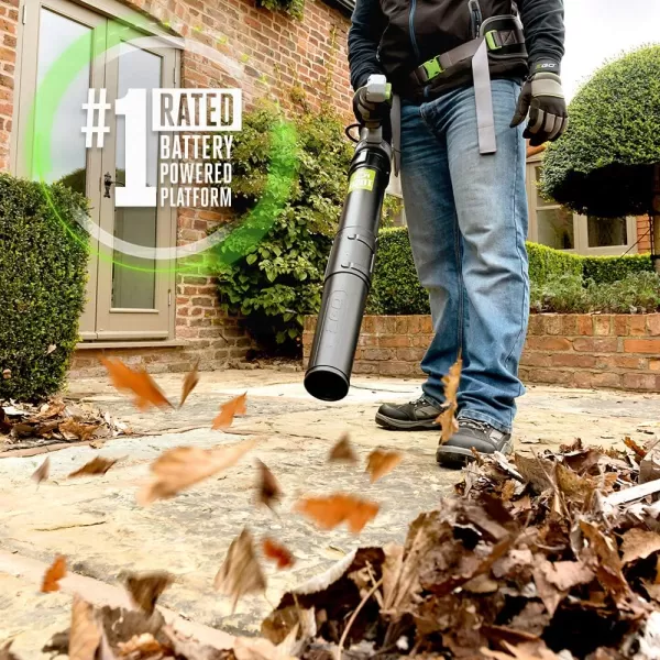 EGO Power+ LB6003 600 CFM Variable-Speed 56-Volt Cordless Leaf Blower 7.5Ah Battery and Charger Included