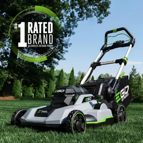 EGO Power+ LM2100SP 21-Inch 56-Volt Cordless Self-Propelled Lawn Mower Battery and Charger Not Included