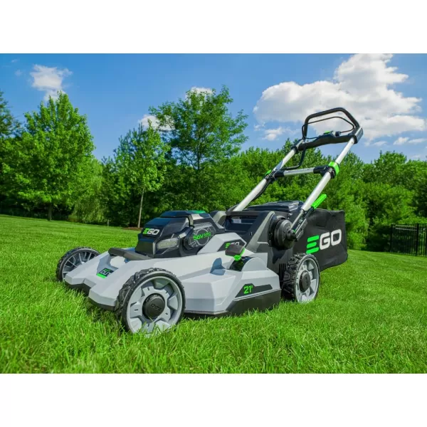 EGO Power+ LM2100SP 21-Inch 56-Volt Cordless Self-Propelled Lawn Mower Battery and Charger Not Included