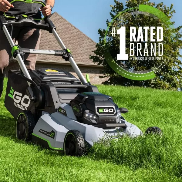 EGO Power+ LM2100SP 21-Inch 56-Volt Cordless Self-Propelled Lawn Mower Battery and Charger Not Included