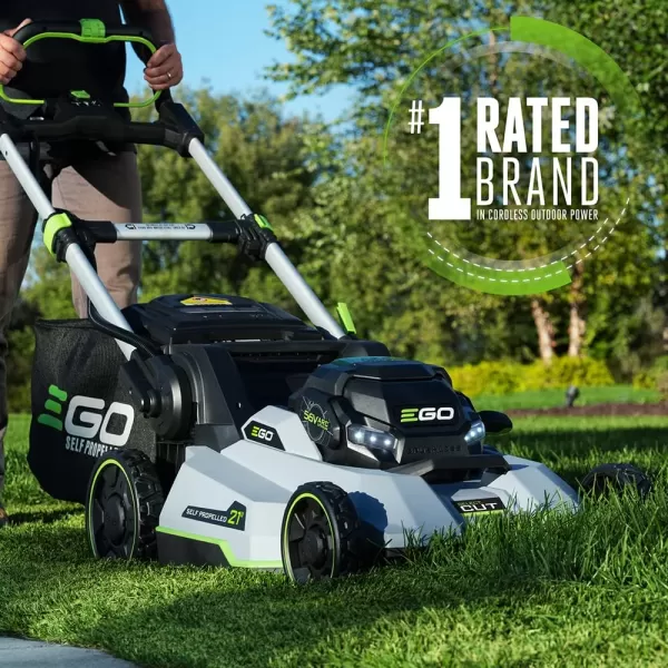 EGO Power+ LM2100SP 21-Inch 56-Volt Cordless Self-Propelled Lawn Mower Battery and Charger Not Included