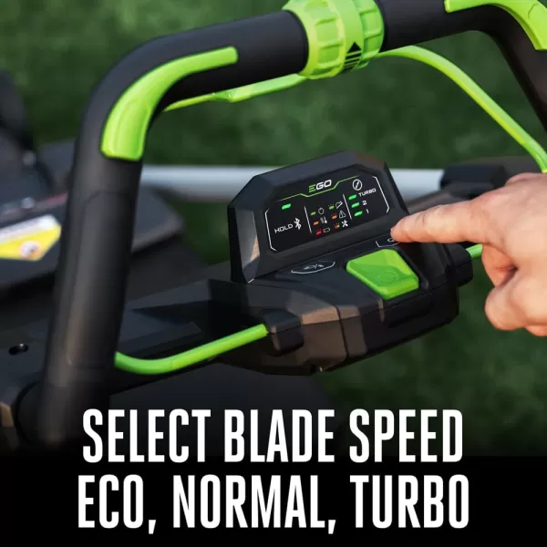 EGO Power+ LM2135SP 56-Volt 21-Inch Select Cut Self-Propelled Cordless Lawn Mower with Touch Drive Technology, 7.5Ah Battery, Rapid Charger Included plus extra BA2800T 5.0Ah Battery