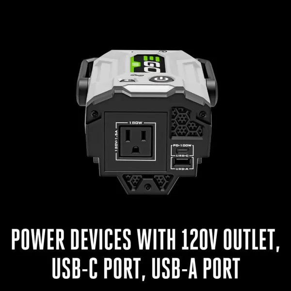 EGO Power+ PAD1500 Nexus Escape 150W Power Inverter Battery and Charger Not Included)