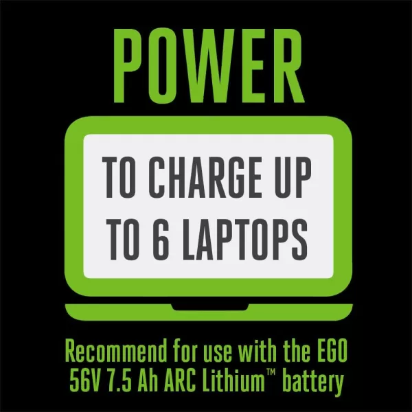 EGO Power+ PAD1500 Nexus Escape 150W Power Inverter Battery and Charger Not Included)