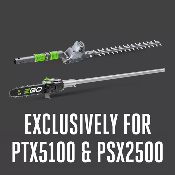 EGO Power+ PPX1000 Commercial Telescopic Power Pole Compatible with PTX5100 and PSX2500, Black