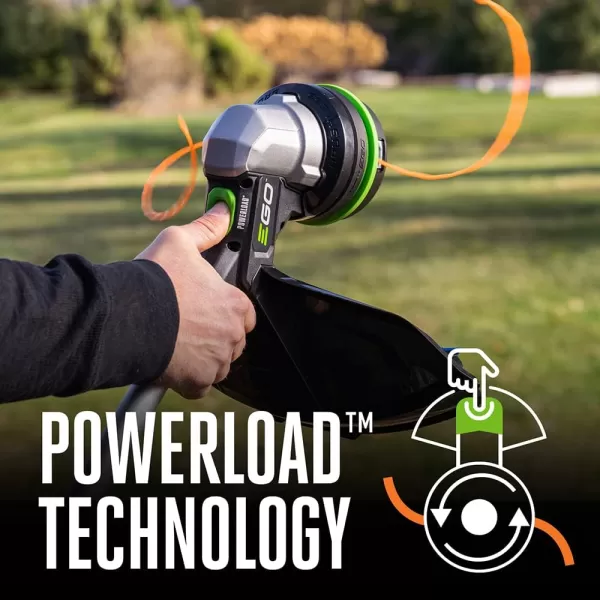 EGO Power+ ST1520S 15-Inch String Trimmer with POWERLOAD and Carbon Fiber Split Shaft Battery and Charger Not Included