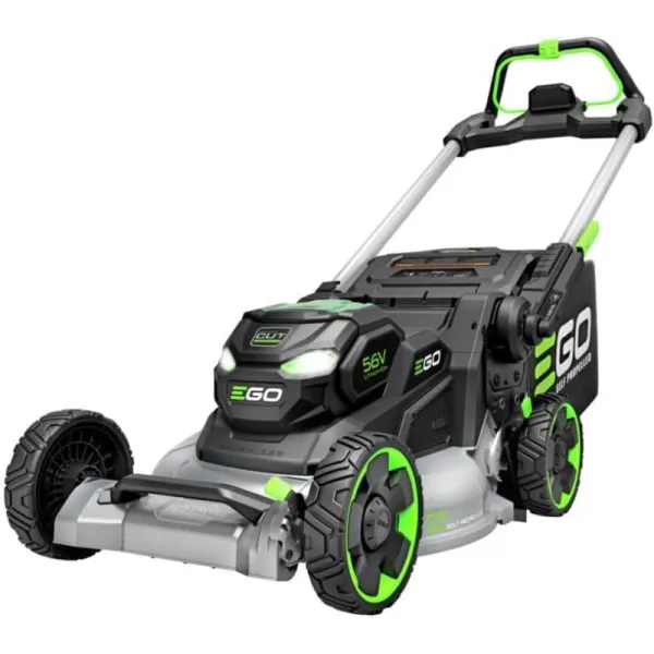 EGO Power+ LM2135SP 56-Volt 21-Inch Select Cut Self-Propelled Cordless Lawn Mower with Touch Drive Technology, 7.5Ah Battery, Rapid Charger Included plus extra BA2800T 5.0Ah Battery