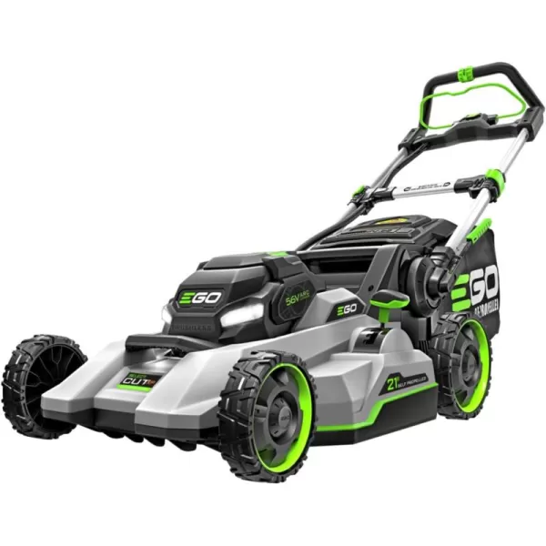 EGO Power+ LM2135SP 56-Volt 21-Inch Select Cut Self-Propelled Cordless Lawn Mower with Touch Drive Technology, 7.5Ah Battery, Rapid Charger Included plus extra BA2800T 5.0Ah Battery