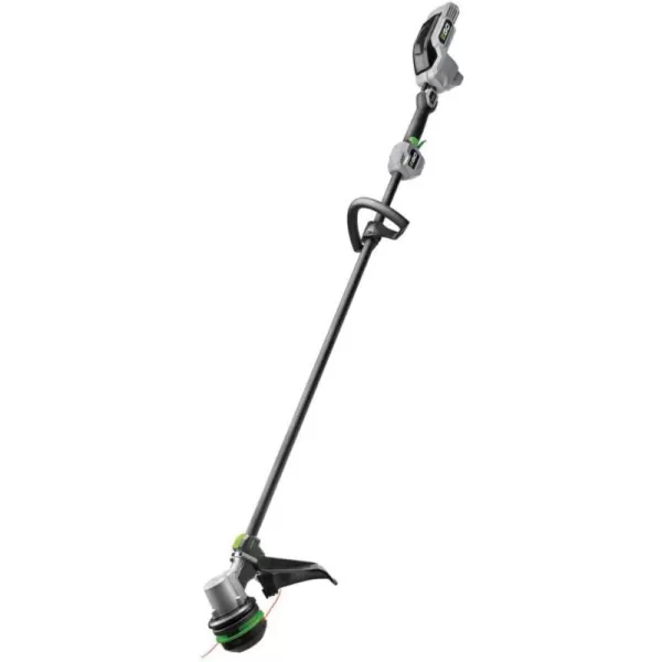 EGO Power+ ST1520 15-Inch 56-Volt Cordless String Trimmer with POWERLOAD and Carbon Fiber Straight Shaft - Battery and Charger Not Included, Black)