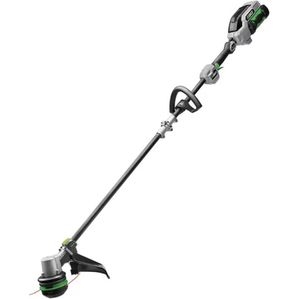 EGO Power+ ST1521S 15-Inch String Trimmer with POWERLOAD and Carbon Fiber Split Shaft Weed Wacker 2.5Ah Battery and Charger Included