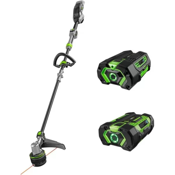 EGO Power+ ST1521S 15-Inch String Trimmer with POWERLOAD and Carbon Fiber Split Shaft Weed Wacker 2.5Ah Battery and Charger Included