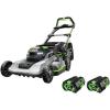 Lawn Mower w/2-4.0Ah Batteries  Touch Drive