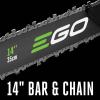 imageEGO AOL1000 128 FL OZ Premium Bar Lubricant Chain Saws Black14 Chainsaw Kit w25 Ah Battery