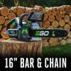 imageEGO AOL1000 128 FL OZ Premium Bar Lubricant Chain Saws Black16 Chainsaw Kit w40 Ah Battery