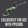 imageEGO Power PTX5100 Commercial Pole Hedge AttachmentSilverCommercial Hedge trimmer head attachment