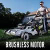 imageEGO Power LM2110SP 21Inch 56Volt Cordless SelfPropelled Brushless Lawn Mower with Dual Toggle  Battery and Charger Not Included BlackPush Mower Tool Only  Brushless Motor