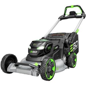 imageEGO Power LM2125SP 21Inch 56Volt Lithiumion Cordless SelfPropelled Lawn Mower with Touch Drive with 75Ah Battery and Rapid Charger Included22 Mower w100Ah Battery  Select Cut