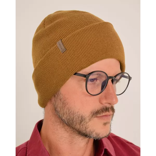 FURTALK Beanie for Men Women Cuffed Thick Knitted Unisex Winter Hat Beanies Skull Cap