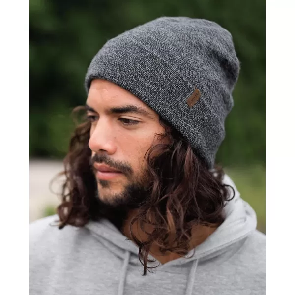 FURTALK Beanie for Men Women Cuffed Thick Knitted Unisex Winter Hat Beanies Skull Cap