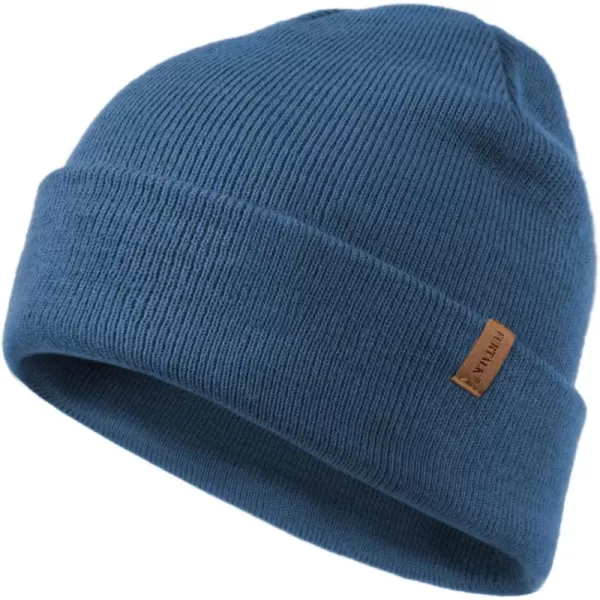 FURTALK Beanie for Men Women Cuffed Thick Knitted Unisex Winter Hat Beanies Skull Cap