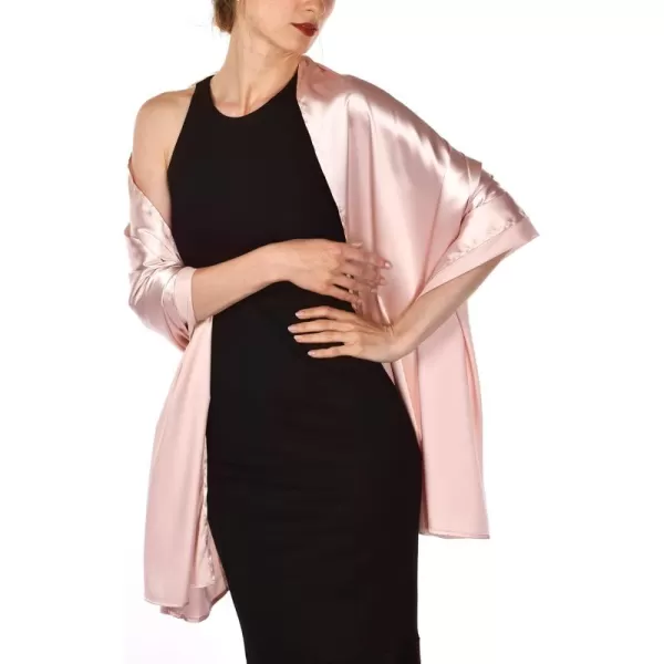 FURTALK Satin Shawls and Wraps for Evening Dresses Womens Silk Shawls Scarf for Weddings Dressy Formal