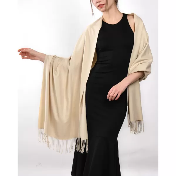 FURTALK Womens Winter Scarf Cashmere Feel Pashmina Shawl Wraps Soft Warm Blanket