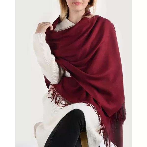 FURTALK Womens Winter Scarf Cashmere Feel Pashmina Shawl Wraps Soft Warm Blanket