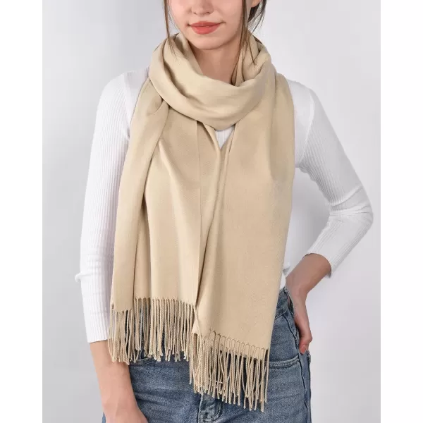 FURTALK Womens Winter Scarf Cashmere Feel Pashmina Shawl Wraps Soft Warm Blanket