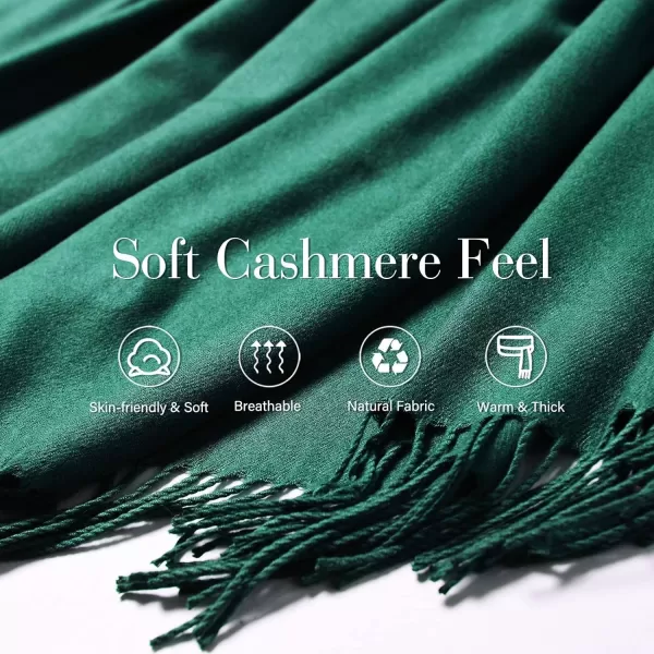 FURTALK Womens Winter Scarf Cashmere Feel Pashmina Shawl Wraps Soft Warm Blanket