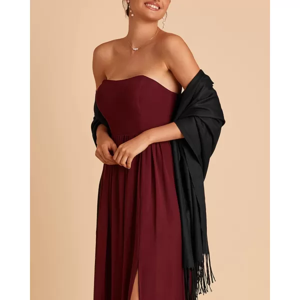 Women's Pashmina Shawls and Wraps for Wedding Evening Dress Favors Bride Bridesmaid Shawl Gifts