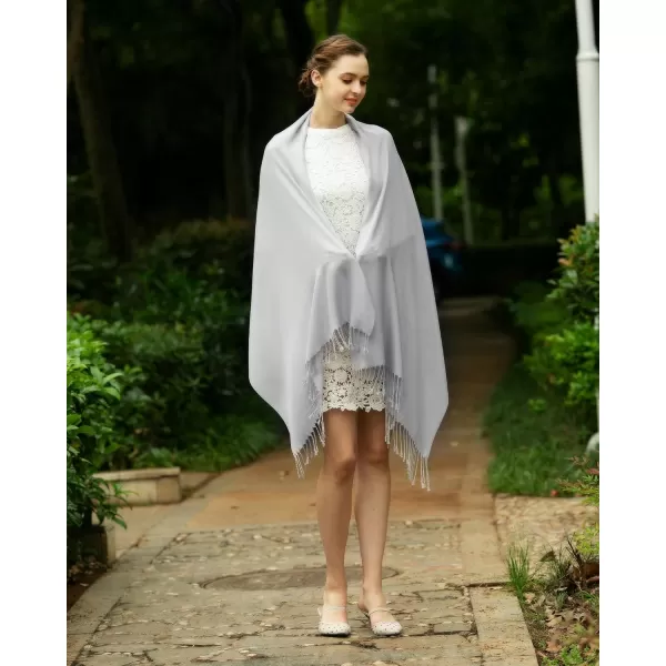 Women's Pashmina Shawls and Wraps for Wedding Evening Dress Favors Bride Bridesmaid Shawl Gifts