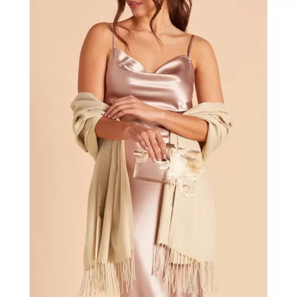 Women's Pashmina Shawls and Wraps for Wedding Evening Dress Favors Bride Bridesmaid Shawl Gifts