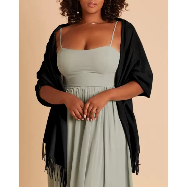 Women's Pashmina Shawls and Wraps for Wedding Evening Dress Favors Bride Bridesmaid Shawl Gifts
