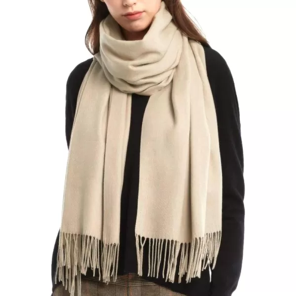 FURTALK Womens Winter Scarf Cashmere Feel Pashmina Shawl Wraps Soft Warm Blanket
