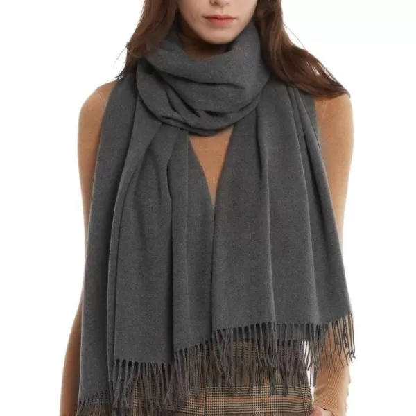 FURTALK Womens Winter Scarf Cashmere Feel Pashmina Shawl Wraps Soft Warm Blanket