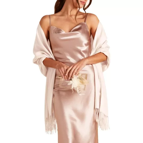 Women's Pashmina Shawls and Wraps for Wedding Evening Dress Favors Bride Bridesmaid Shawl Gifts