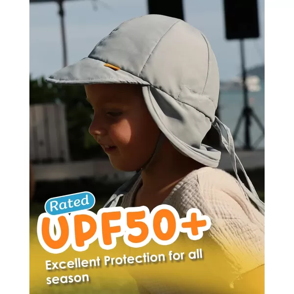 FURTALK Baby Sun Hat UV UPF 50 with Flap Ray Protection Toddler Infant Beach Hats for Boys Girls