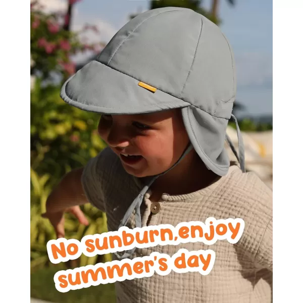 FURTALK Baby Sun Hat UV UPF 50 with Flap Ray Protection Toddler Infant Beach Hats for Boys Girls