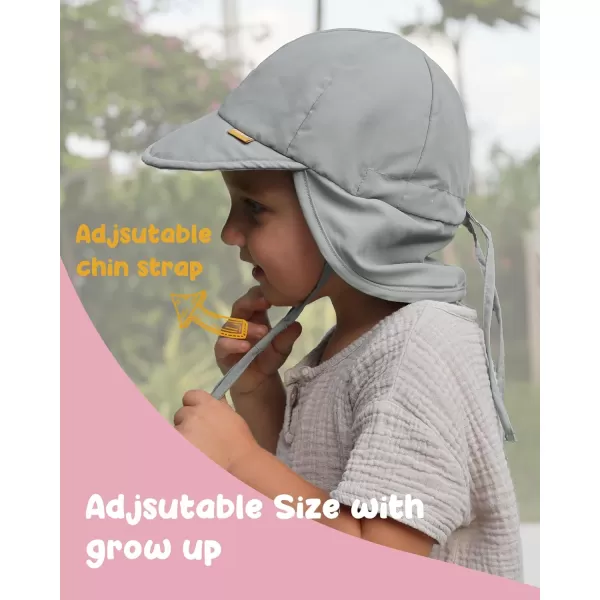 FURTALK Baby Sun Hat UV UPF 50 with Flap Ray Protection Toddler Infant Beach Hats for Boys Girls