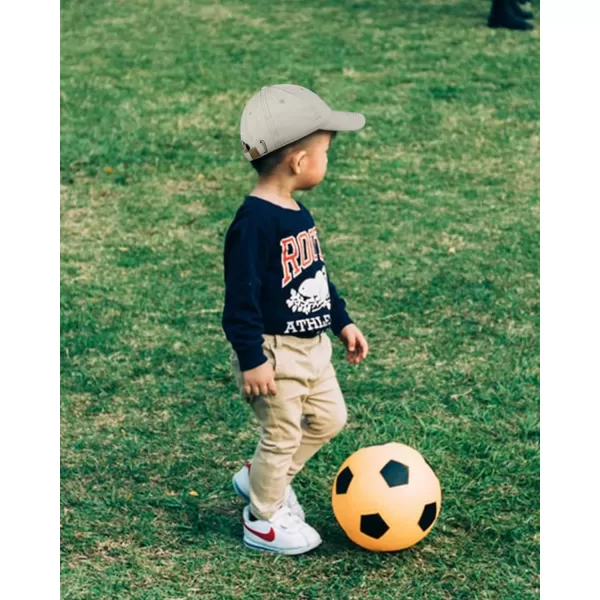 FURTALK Toddler Baseball Hat Kids Boys Girls Adjustable Washed Cotton Baseball Cap with Ponytail