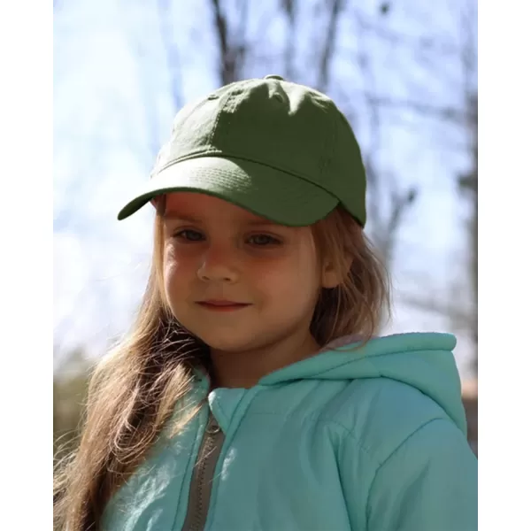 FURTALK Toddler Baseball Hat Kids Boys Girls Adjustable Washed Cotton Baseball Cap with Ponytail