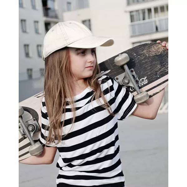 FURTALK Toddler Baseball Hat Kids Boys Girls Adjustable Washed Cotton Baseball Cap with Ponytail