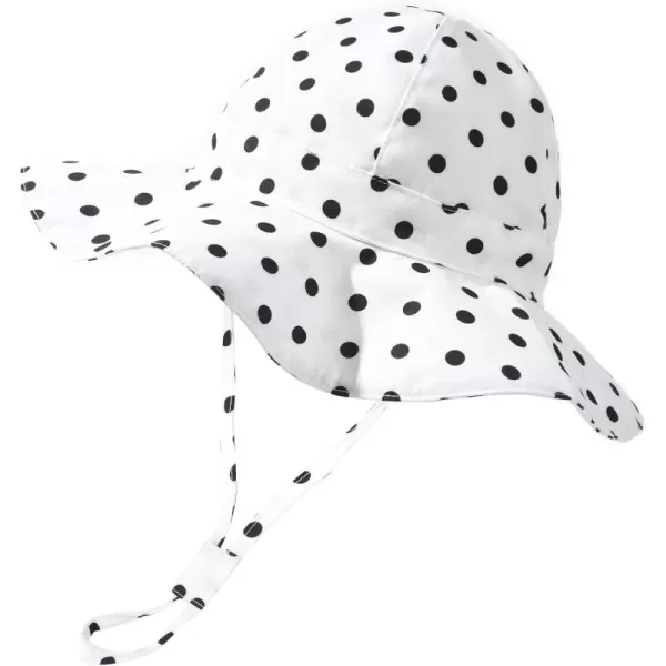 FURTALK Baby Girl Sun Hat Summer Beach Htas with UPF50+ Sun Protection Wide Brim Toddler Sun Hat Cap